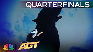 Attraction Juniors Reveals The MAGIC Behind Their Shadow Act  Quarterfinals  AGT 2024 [upl. by Anahahs]