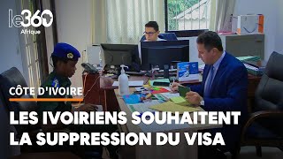 L’ambassade du Maroc à Abidjan croule sous les demandes de visa [upl. by Ahseiym]