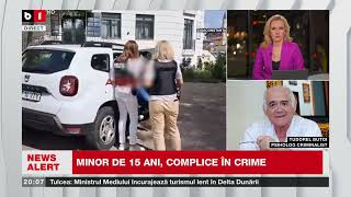 TUDOREL BUTOI PSIHOLOG CRIMINALIST DESPRE CRIMELE DE LA CONSTANȚA Știri B1TV 10 sept 2024 [upl. by Teerpnam]