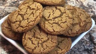 Gingersnap Cookie Recipe [upl. by Nylareg]