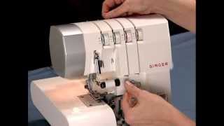 Singers How to Thread the Singer 4 Thread Sergers Video [upl. by Ardet]