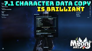 FFXIV Easily Copy Character Settings To Alts  71 Feature [upl. by Niatsirk2]