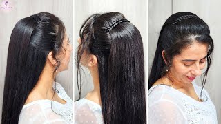 Peinados Elegantes para Fiestas Cabello Largo hairstyle longhair [upl. by Atnohsal343]