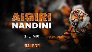 Aigiri Nandini Pili mix  Manglore Dasara 2K24 Special  DJ PRH [upl. by Airlee]