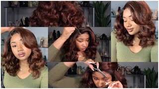 37 Voluminous Shoulder Length Bouncy Curls 😍 NEW Outre Melted Hairline Mindy  Outre Wig [upl. by Alaster36]