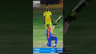 Karan Ambala Batting ❤️❤️‍🩹✌️reels crickethighlights ipl shorts 7070sports [upl. by Hilbert]