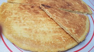 Aghroum Galette de semoule recette avec mesures exactes [upl. by Welbie]