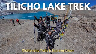 Khangsar To Tilicho Lake Nepal Ko Sabai Bhanda Challenging Ra Breathtaking Trek [upl. by Orms]