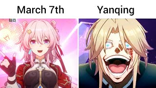 March 7th is now canonically stronger than Yanqing 💀 [upl. by Nehcterg859]