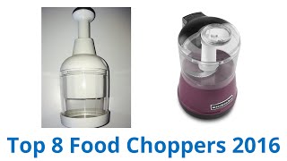 8 Best Food Choppers 2016 [upl. by Marylin482]