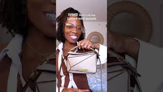 Reviewing the viral bag trend  the Loewe mini sand mink puzzle bag [upl. by Tanitansy]