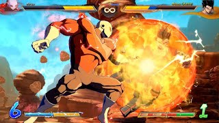 Jiren VS Majin Buu Nappa Gohan Adult [upl. by Enilatan]