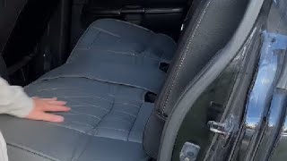 Elantrip Car Back Seat Cover Waterproof and Anti ScratchUniversal Seat Protector Review [upl. by Macdonell]