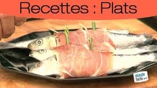 La sardine en papillote de jambon de Bayonne [upl. by Tsiuqram97]