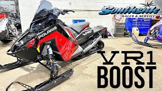 2023 POLARIS VR1 BOOST OVERVIEW AND WALK AROUND FASTEST PRODUCTION SLED ON THE MARKET [upl. by Sadira]