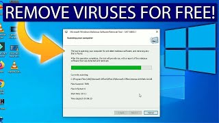 How to Remove Any Virus From Windows 10 For Free 2024 [upl. by Paloma]