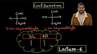 Configuration of Carbohydrates  Difference between DL and dl  Biomolecules Lec 6 by TUC [upl. by Shargel]