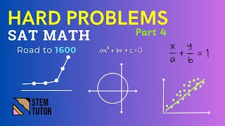 Mastering SAT Math From Hard Problems to High Scores  Part 4 [upl. by Andra]