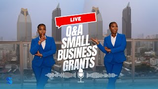 Build your business and Apply to grants LiveGrant QampA [upl. by Ysnat]