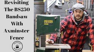 Record Power BS250 Bandsaw with Axminster Fence [upl. by Othe807]