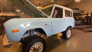 1966 Ford Bronco Cold Start [upl. by Howenstein]