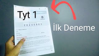 Tyt İlk Deneme Sonucu ve Deneme Analizi Nasıl Yapılır yks yks2025 tyt ayt [upl. by Amhsirak]