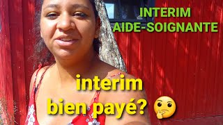 Aidesoignante interimaire  salaire en intérim [upl. by Cyrille]