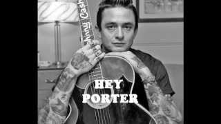 Johnny Cash  Hey Porter MonotoStereo  1955 [upl. by Schwejda]