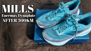 Review Mills Enermax Dynaplate After 300KM  Review pelari pemula  Outsole nya badak [upl. by Tamera]