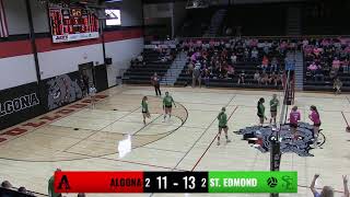 Algona Volleyball vs Saint Edmond 100324 [upl. by Marlowe]