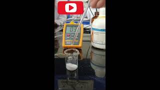 Endothermic Reaction  Reaction between Barium Hydroxide and Ammonium Chloride [upl. by Osbourn]