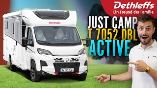 Erschwinglich und super schön 🔥  Dethleffs Just Camp T 7052 DBL ACTIVE [upl. by Allister]