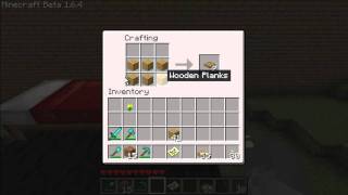 Minecraft  How To Make A Trapdoor [upl. by Belden]