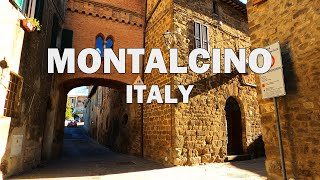 Montalcino Italy  Driving Tour 4K [upl. by Dickenson638]