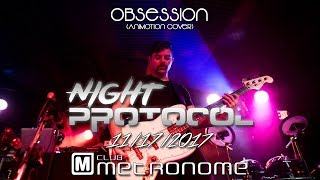 Obsession Cover of Animotion Live at Club Metronome 11172017 [upl. by Aitnom]