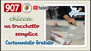 907 ❤️ tecnica semplice da conoscere e non crederai al risultato elicreaCUCITOcucito creativo [upl. by Arocal]