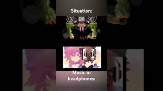 music in headphonesmeme memes undertale omegaflowey мем пжврек меме мемы рекомендации [upl. by Netsrak702]