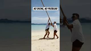 Ditaytayan Island coronphilippines drone travel paradisephilippines beach touristattraction [upl. by Argela]