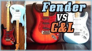 Best Mid Priced Strat Fender Vs GampL  Mexican Standard Vs Tribute S500 In Depth Comparison [upl. by Blaseio532]