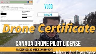 Canada Drone Pilot Exam License Certificate Test And Easy Free Basic Study Guide Material [upl. by Eralc]