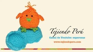 Pollitos tejidos en crochet amigurumi Parte 2 [upl. by Atirehc]