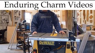 Review Dewalt Portable Table Saw amp Stand Models DW 744 XRS and DW7440RS [upl. by Rollie]