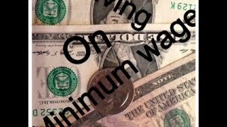 living on minimum wage [upl. by Leontine]