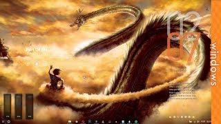 DEIXE SEU WINDOWS 10 MAIS BONITO ep 8 ARC e RAINMETER [upl. by Anivid]