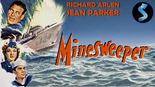 Minesweeper  Full War Movie  Richard Arlen  Jean Parker  Russell Hayden [upl. by Azila]