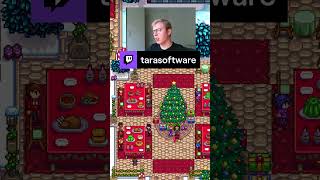 Christmas Gift in Stardew Valley  tarasoftware on Twitch [upl. by Weider]