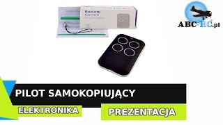 Pilot samokopiujący  uniwersalny  wielozakresowa częstotliwość pracy  433  315  MHz [upl. by Nairadal]