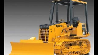 KOMATSU D21A8E0  D21P8E0 Dozers [upl. by Paget]