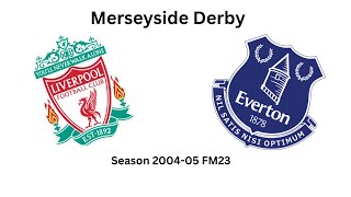 Merseyside derby 0405 on FM23 [upl. by Renee]