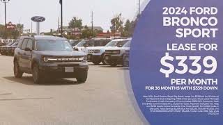 2024 Ford Bronco SportEide Ford Bismarck Car Dealership  Ford Dealership  Ford F150  Bismarck [upl. by Adahs]